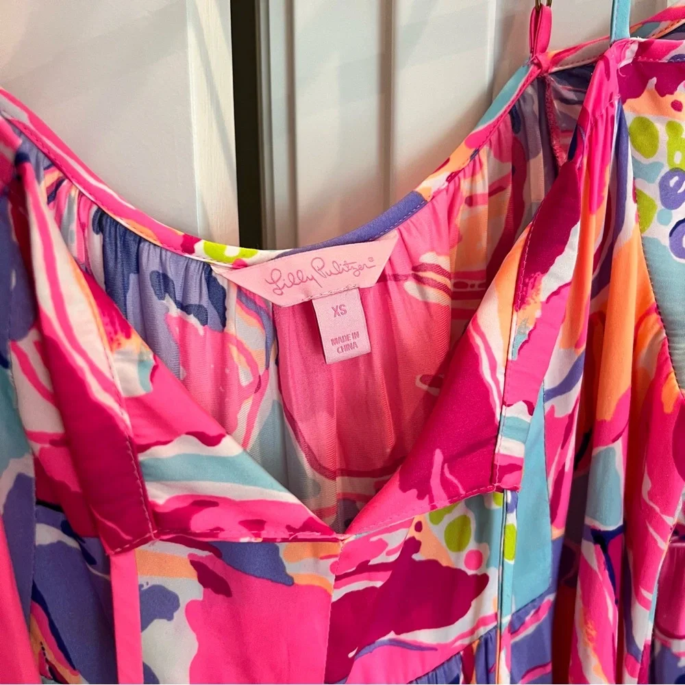 Lilly Pulitzer 6 Piece Lot-dress, top, shorts Luxletic Buttercup Brewster Alanna - Picture 13 of 13